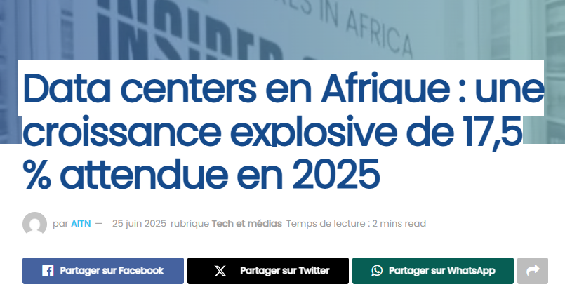 La data en Afrique